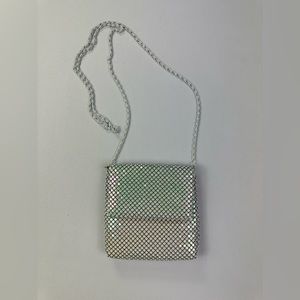 * Vintage castlecore Y&S brand iridescent metal mesh purse